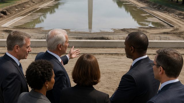 Congress Raises Concerns Over Reflecting Pool Renovation Delays