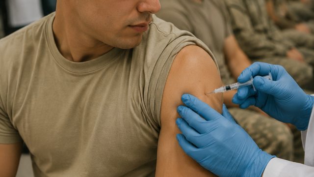 Mandatory Flu Shots Return for Military 