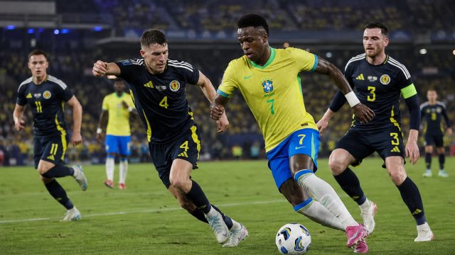 Brazil Dominates Scotland with Vinicius' Stellar Performance